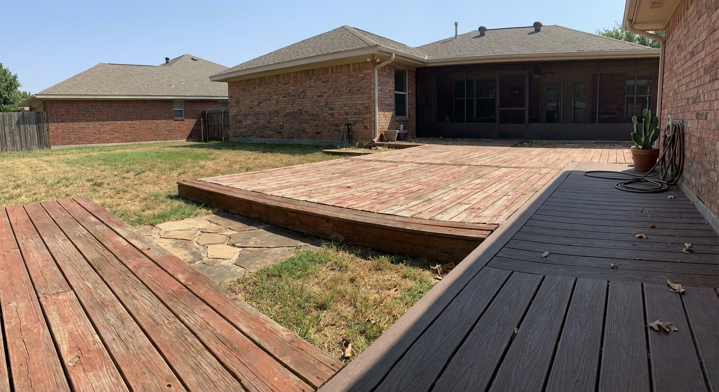 Best Decking Material for Texas Heat (2026)