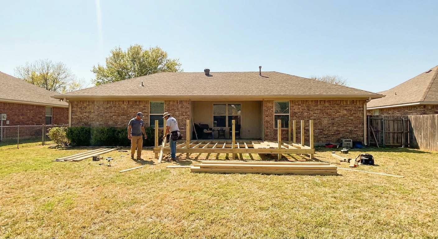 Best Time to Build a Deck in Texas (2026)