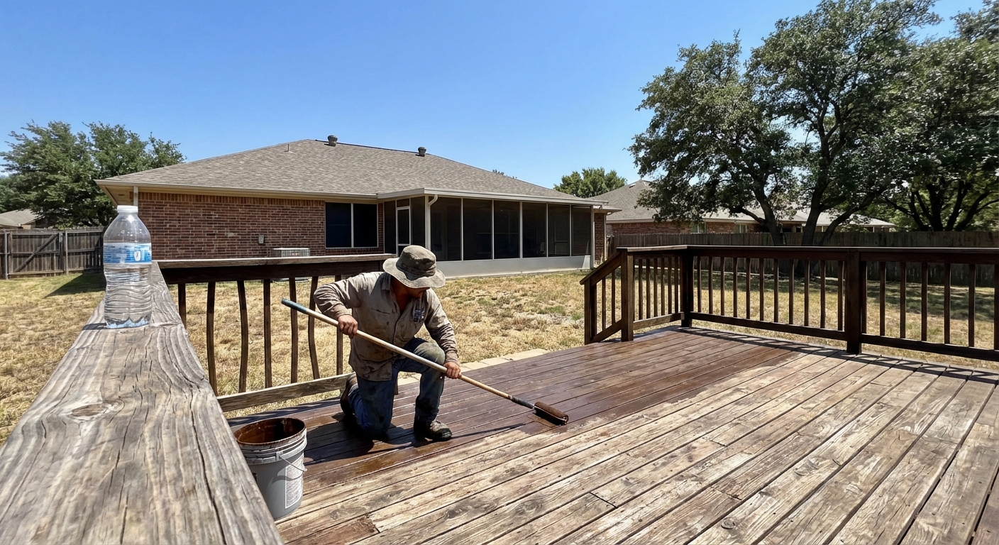 Deck Maintenance in Texas Heat (2026)