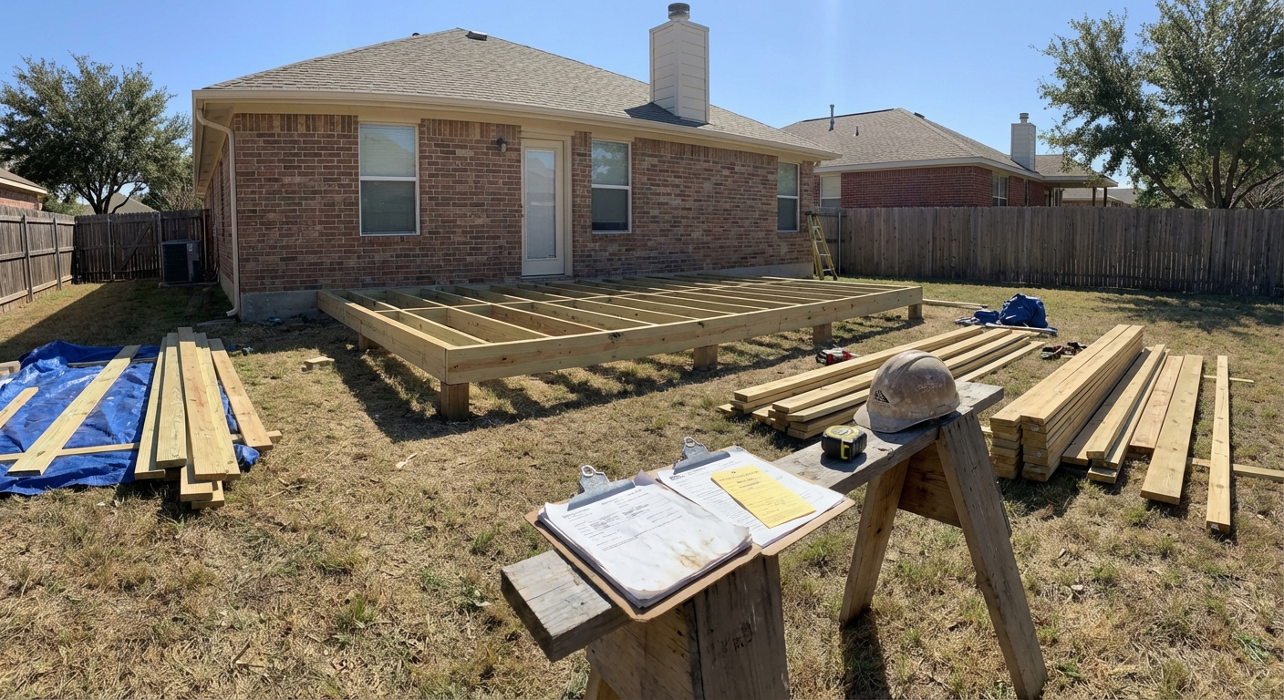Texas Deck Permit Guide 2026: Costs, Rules & City Requirements
