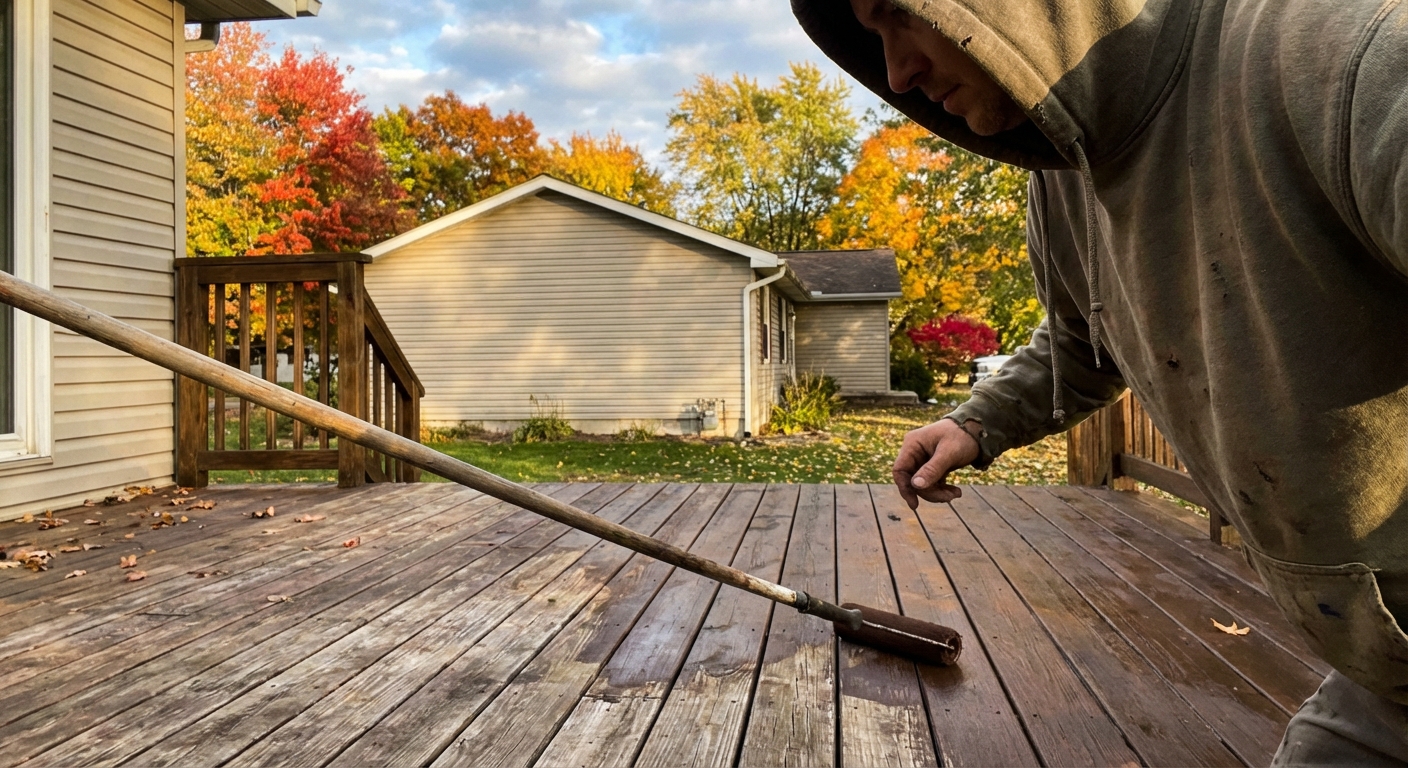 Deck Staining Tips for Ohio Weather: Timing & Products