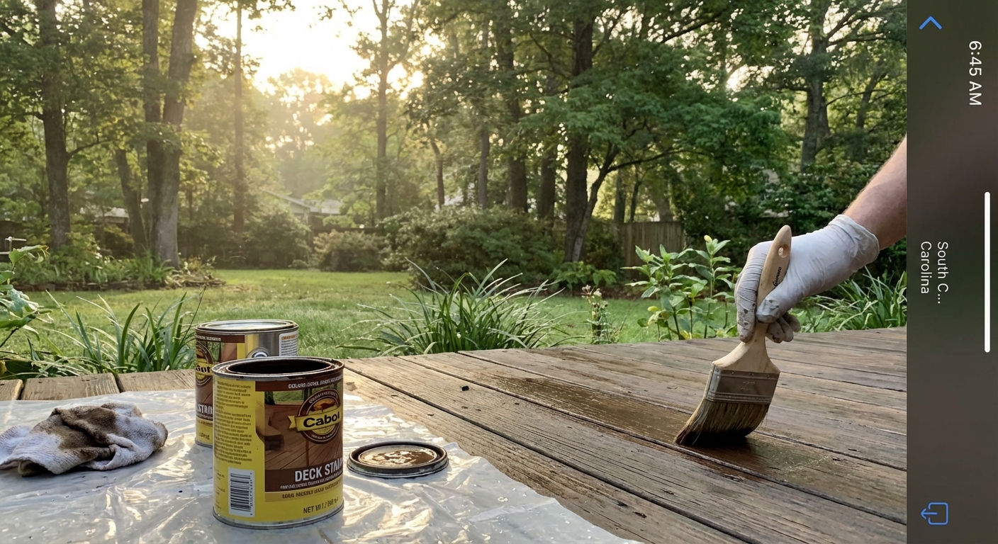 Deck Staining Tips for South Carolina's…