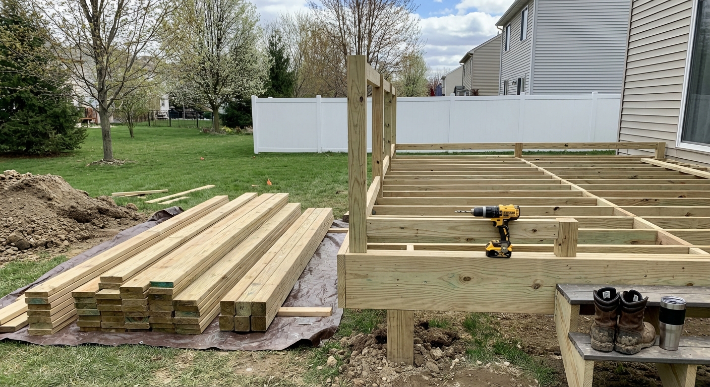 How to Build a Deck in Michigan: DIY Guide for 2026