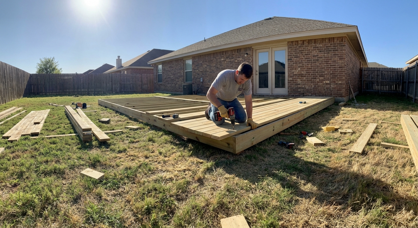 How to Build a Deck in Texas (2026)
