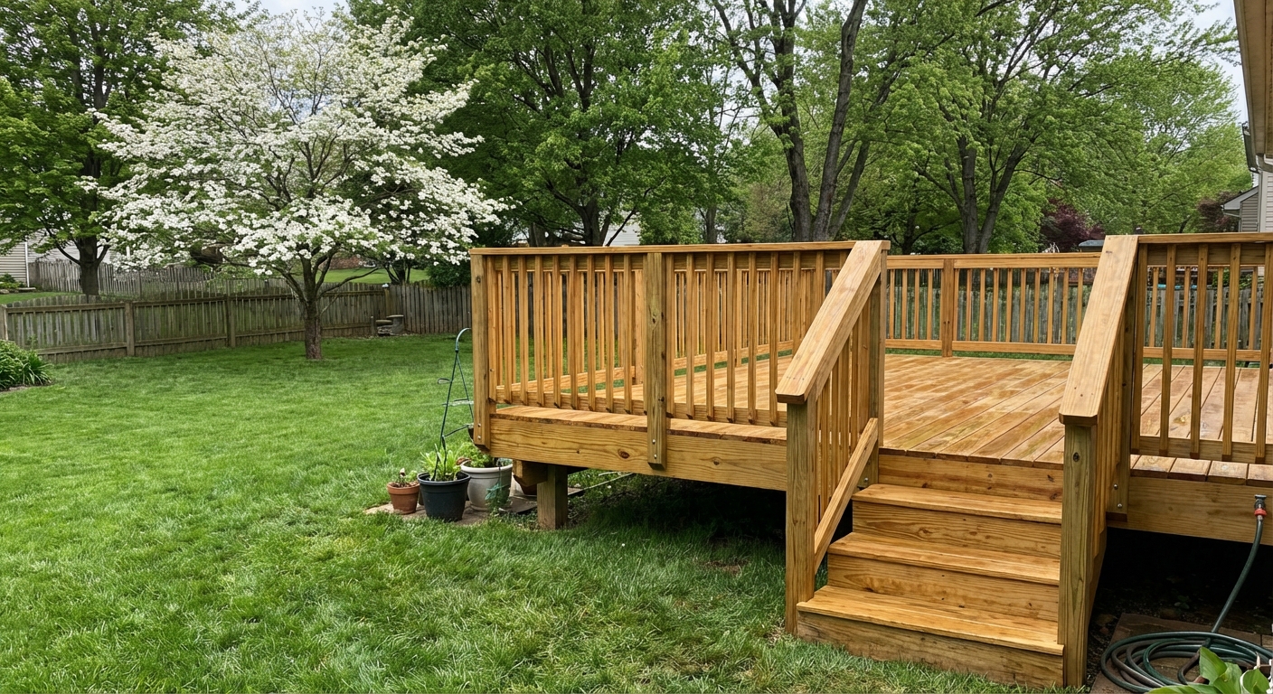 Pressure-Treated Deck Cost in North…