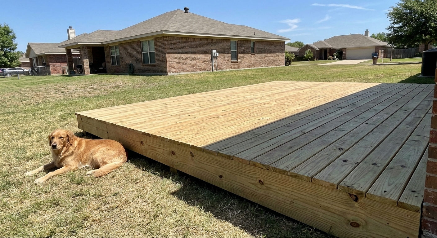 Pressure-Treated Deck Cost in Texas (2026)