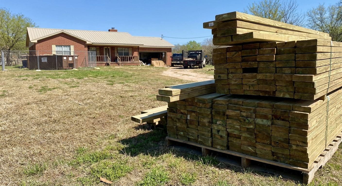 Pressure-Treated Lumber for Decks in Texas:…